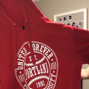 Red Crop - Hoodie